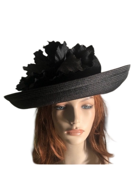 Vintage BETMAR Black Derby Hat main image 8